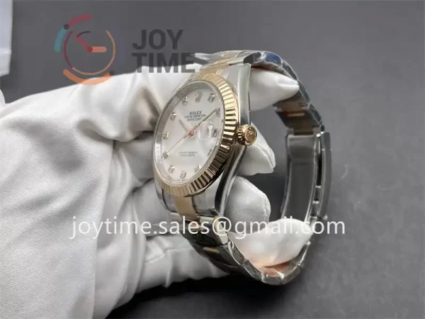 Rolex DateJust Clean 1:1 Best Edition SS 41mm RG Bezel SS/RG Bracelet VR3235