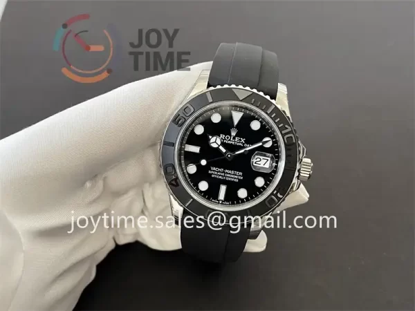 Rolex Yacht Master 226659 VSF 1:1 Best Edition SS 42mm Rubber Strap VS3235 (Tungsten Heavy Version)