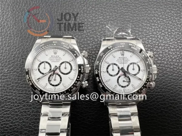 Rolex Daytona 126500 Clean 1:1 Best Edition SS 40mm Ceramic Bezel SS Bracelet SH4131