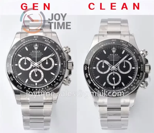 Rolex Daytona 126500 Clean 1:1 Best Edition SS 40mm Ceramic Bezel SS Bracelet SH4131