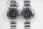 Rolex Daytona 126500 Clean 1:1 Best Edition SS 40mm Ceramic Bezel SS Bracelet SH4131