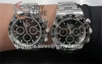 Rolex Daytona 126500 Clean 1:1 Best Edition SS 40mm Ceramic Bezel SS Bracelet SH4131