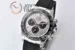 Rolex Daytona 126519 Clean 1:1 Best Edition SS 40mm Ceramic Bezel Rubber Strap SH4131