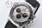 Rolex Daytona 126519 Clean 1:1 Best Edition SS 40mm Ceramic Bezel Rubber Strap SH4131