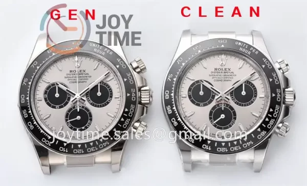 Rolex Daytona 126519 Clean 1:1 Best Edition SS 40mm Ceramic Bezel Rubber Strap SH4131