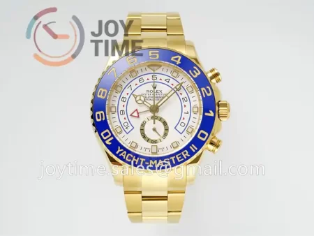 Rolex Yacht Master II 116688 KF 1:1 Best Edition YG 44mm Ceramic Bezel YG Bracelet A7750