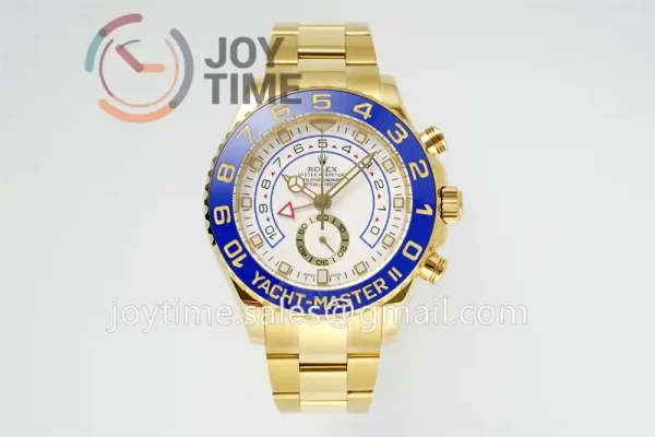 Rolex Yacht Master II 116688 KF 1:1 Best Edition YG 44mm Ceramic Bezel YG Bracelet A7750