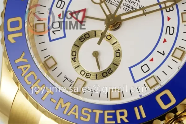 Rolex Yacht Master II 116688 KF 1:1 Best Edition YG 44mm Ceramic Bezel YG Bracelet A7750