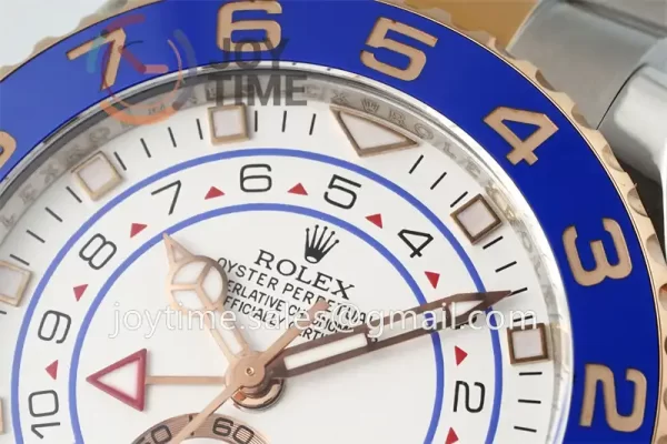 Rolex Yacht Master II 116681 KF 1:1 Best Edition SS 44mm Ceramic Bezel SS/RG Bracelet A7750