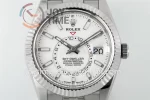 Rolex Sky Dweller 326934 ZF 1:1 Best Edition SS 42mm SS Bracelet A2824