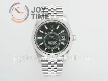 Rolex Sky Dweller 326934 ZF 1:1 Best Edition SS 42mm SS Bracelet A2824