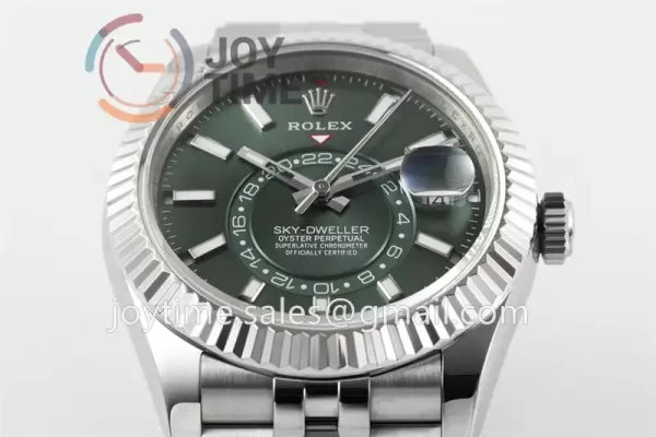 Rolex Sky Dweller 326934 ZF 1:1 Best Edition SS 42mm SS Bracelet A2824