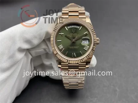 Rolex Day Date 228235 GMF 1:1 Best Edition RG 40mm RG Bracelet A2836 (Tungsten heavy version)