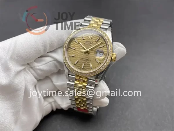 Rolex DateJust VSF 1:1 Best Edition SS 36mm YG Bezel SS/YG Bracelet VS3235