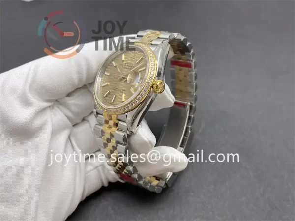 Rolex DateJust VSF 1:1 Best Edition SS 36mm YG Bezel SS/YG Bracelet VS3235