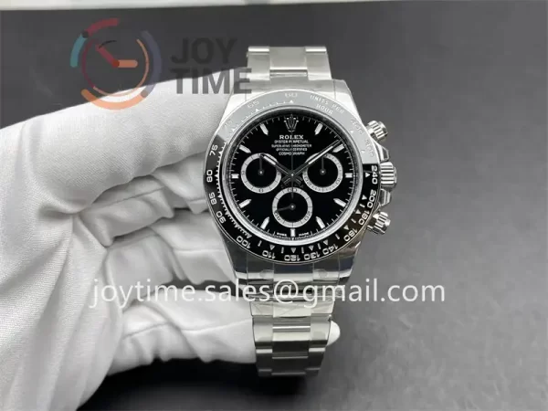 Rolex Daytona 126500 VSF 1:1 Best Edition SS 40mm Ceramic Bezel SS Bracelet A4802