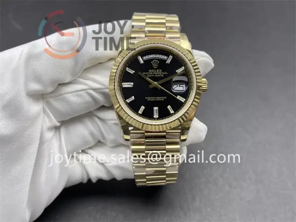 Rolex Day Date 228238 GMF 1:1 Best Edition YG 40mm YG Bracelet VR3255 (Tungsten heavy version)