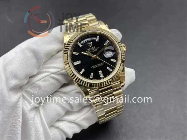 Rolex Day Date 228238 GMF 1:1 Best Edition YG 40mm YG Bracelet VR3255 (Tungsten heavy version)