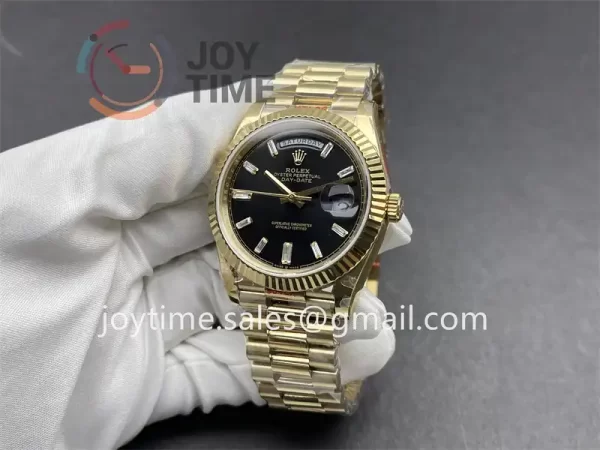 Rolex Day Date 228238 GMF 1:1 Best Edition YG 40mm YG Bracelet VR3255 (Tungsten heavy version)