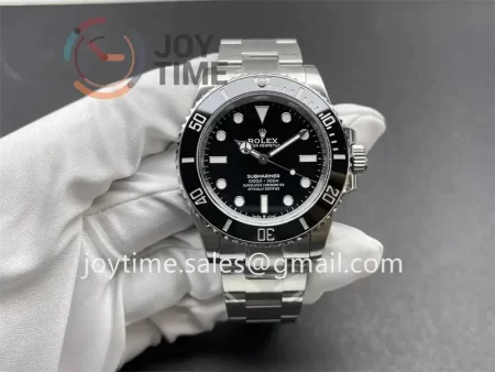 Rolex Submariner 124060 No Date VSF 1:1 Best Edition SS 41mm Ceramic Bezel SS Bracelet VS3230