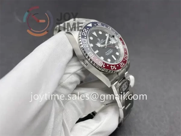 Rolex GMT Master II 126710BLRO Clean 1:1 Best Edition SS 40mm Red/Blue Ceramic Bezel SS Bracelet DD3285 V3