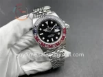 Rolex GMT Master II 126710BLRO Clean 1:1 Best Edition SS 40mm Red/Blue Ceramic Bezel SS Bracelet DD3285 V3