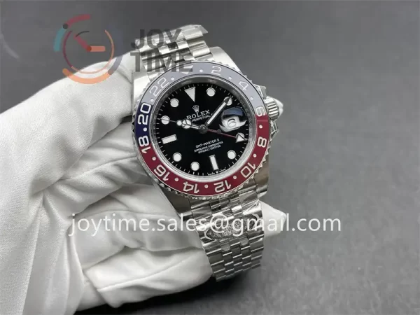 Rolex GMT Master II 126710BLRO Clean 1:1 Best Edition SS 40mm Red/Blue Ceramic Bezel SS Bracelet DD3285 V3