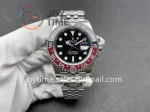 Rolex GMT Master II 126710BLRO Clean 1:1 Best Edition SS 40mm Red/Blue Ceramic Bezel SS Bracelet DD3285 V3