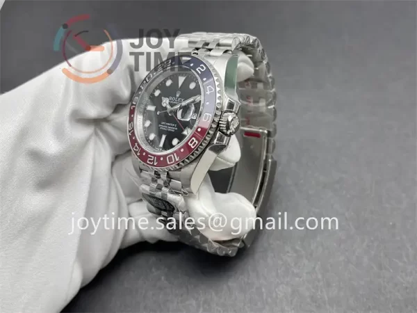 Rolex GMT Master II 126710BLRO Clean 1:1 Best Edition SS 40mm Red/Blue Ceramic Bezel SS Bracelet DD3285 V3