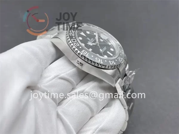 Rolex GMT Master II 126710GRNR Clean 1:1 Best Edition SS 40mm Black/Gray Ceramic Bezel SS Bracelet DD3285