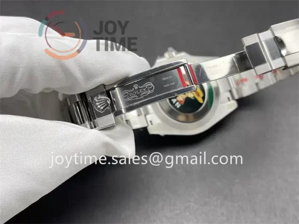 Rolex GMT Master II 126710GRNR Clean 1:1 Best Edition SS 40mm Black/Gray Ceramic Bezel SS Bracelet DD3285