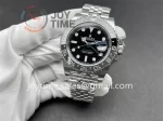 Rolex GMT Master II 126710GRNR Clean 1:1 Best Edition SS 40mm Black/Gray Ceramic Bezel SS Bracelet DD3285