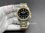 Rolex Explorer I 124273 VSF 1:1 Best Edition SS 36mm YG Bezel SS/YG Bracelet VS3230