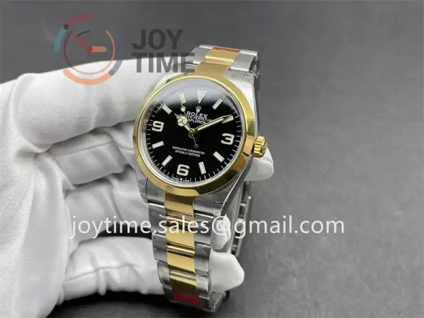 Rolex Explorer I 124273 VSF 1:1 Best Edition SS 36mm YG Bezel SS/YG Bracelet VS3230