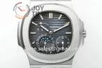 Patek Philippe Nautilus 5712 PPF 1:1 Best Edition SS Case Leather Strap A240  Super Clone V2