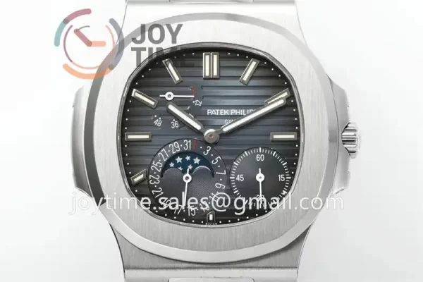 Patek Philippe Nautilus 5712 PPF 1:1 Best Edition SS Case Leather Strap A240  Super Clone V2