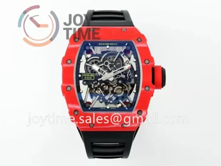 Richard Mille RM035-02 ZF 1:1 Best Edition Carbotech  Rubber Strap Super Clone RMUL2