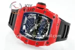 Richard Mille RM035-02 ZF 1:1 Best Edition Carbotech  Rubber Strap Super Clone RMUL2