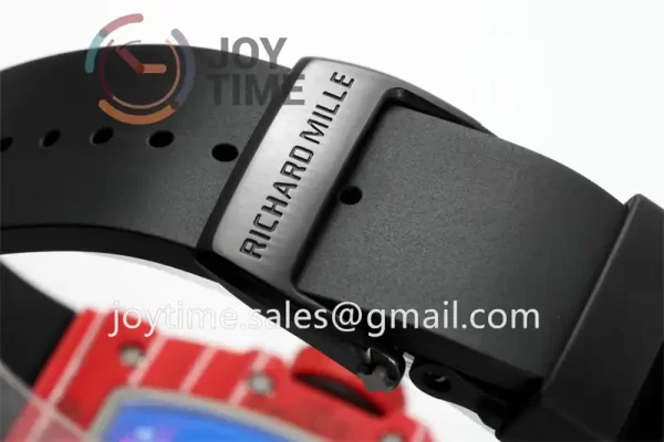 Richard Mille RM035-02 ZF 1:1 Best Edition Carbotech  Rubber Strap Super Clone RMUL2