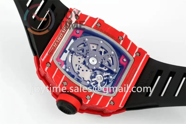 Richard Mille RM035-02 ZF 1:1 Best Edition Carbotech  Rubber Strap Super Clone RMUL2