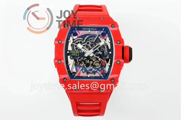 Richard Mille RM035-02 ZF 1:1 Best Edition Carbotech  Rubber Strap Super Clone RMUL2