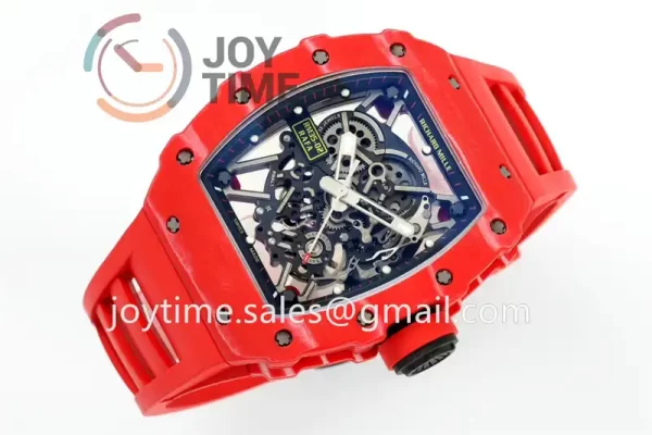 Richard Mille RM035-02 ZF 1:1 Best Edition Carbotech  Rubber Strap Super Clone RMUL2