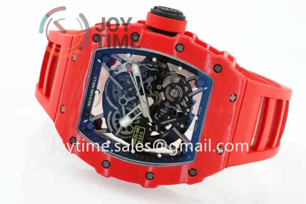 Richard Mille RM035-02 ZF 1:1 Best Edition Carbotech  Rubber Strap Super Clone RMUL2