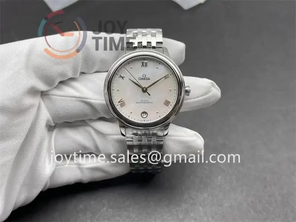 Omega De Ville Ladies VSF 1:1 Best Edition SS 34mm SS Bracelet A8800