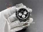 Rolex Daytona 126529 Le Mans QF 1:1 Best Edition SS 40mm Ceramic Bezel SS Bracelet SH4132