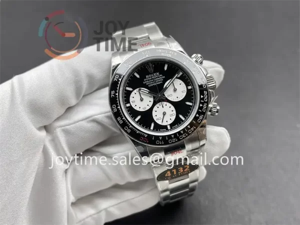 Rolex Daytona 126529 Le Mans QF 1:1 Best Edition SS 40mm Ceramic Bezel SS Bracelet SH4132