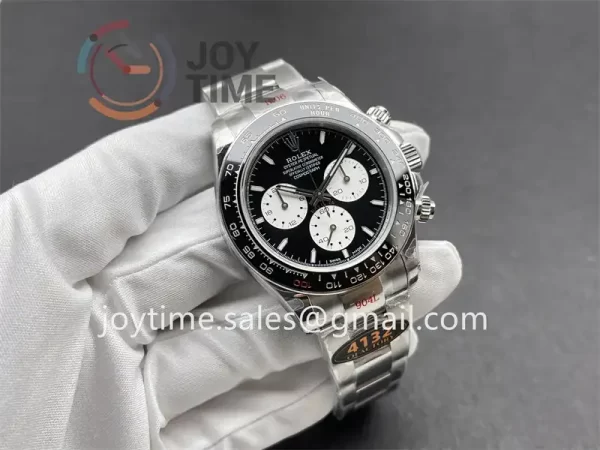 Rolex Daytona 126529 Le Mans QF 1:1 Best Edition SS 40mm Ceramic Bezel SS Bracelet SH4132