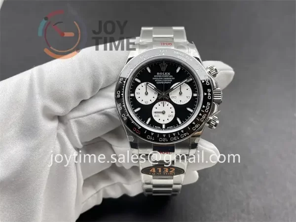 Rolex Daytona 126529 Le Mans QF 1:1 Best Edition SS 40mm Ceramic Bezel SS Bracelet SH4132