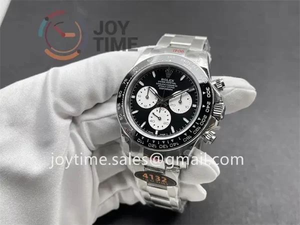 Rolex Daytona 126529 Le Mans QF 1:1 Best Edition SS 40mm Ceramic Bezel SS Bracelet SH4132