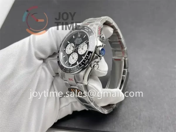 Rolex Daytona 126529 Le Mans QF 1:1 Best Edition SS 40mm Ceramic Bezel SS Bracelet SH4132